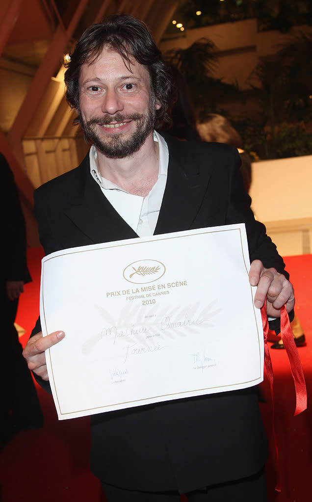 63rd Annual Cannes Film Festival 2010 Closing Ceremony Mathieu Amalric
