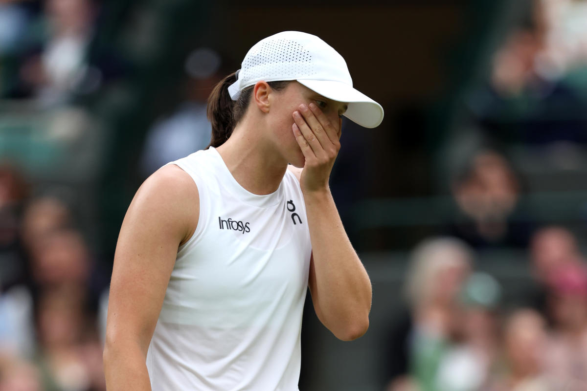 Iga Świątek, the top-ranked player in the world, loses to Yulia Putintseva of Kazakhstan at Wimbledon