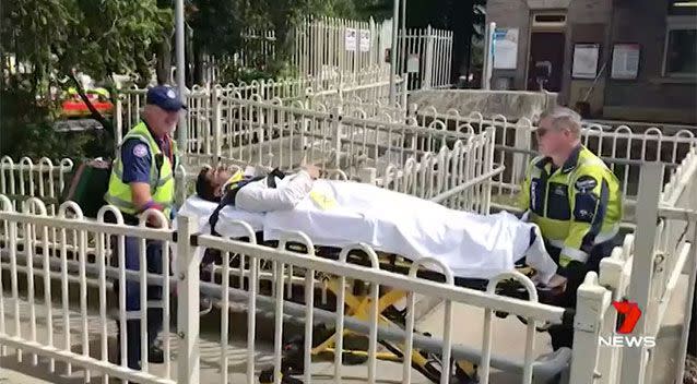 Rescuers carried those seriously injured from the carriages, with broken bones and suspected spinal injuries. Source: 7 News