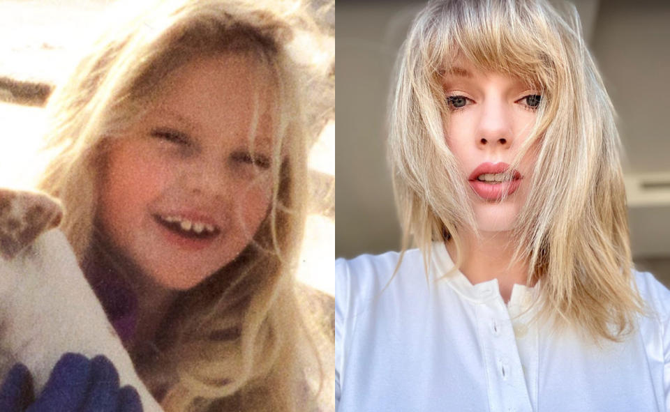 Taylor Swift lanza el videoclip de 'Christmas Tree Farm' con imágenes de su infancia. (Foto: Instagram / @taylorswift)