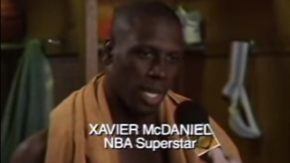 Xavier McDaniel in Singles