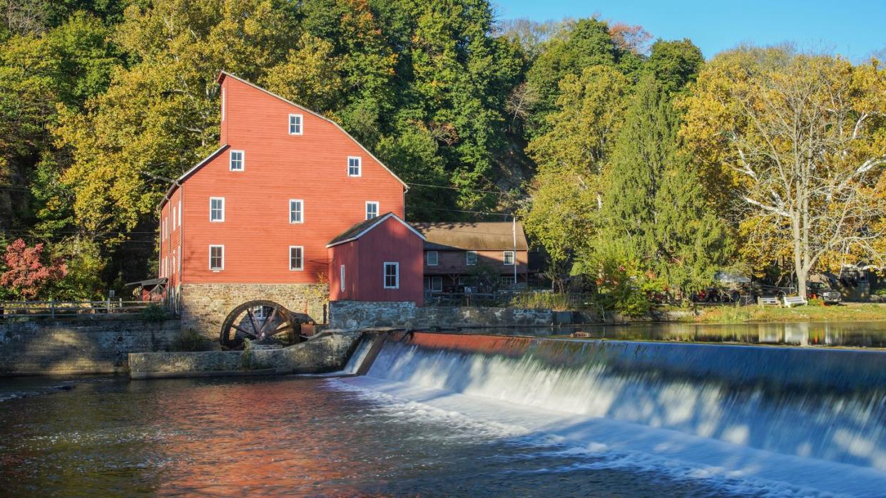 red mill 3 at clinton, new jersey