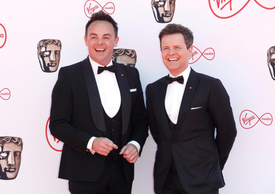 Ant and Dec are returning to ‘Britain’s Got Talent’ this April (Tristan Fewings/Getty Images)