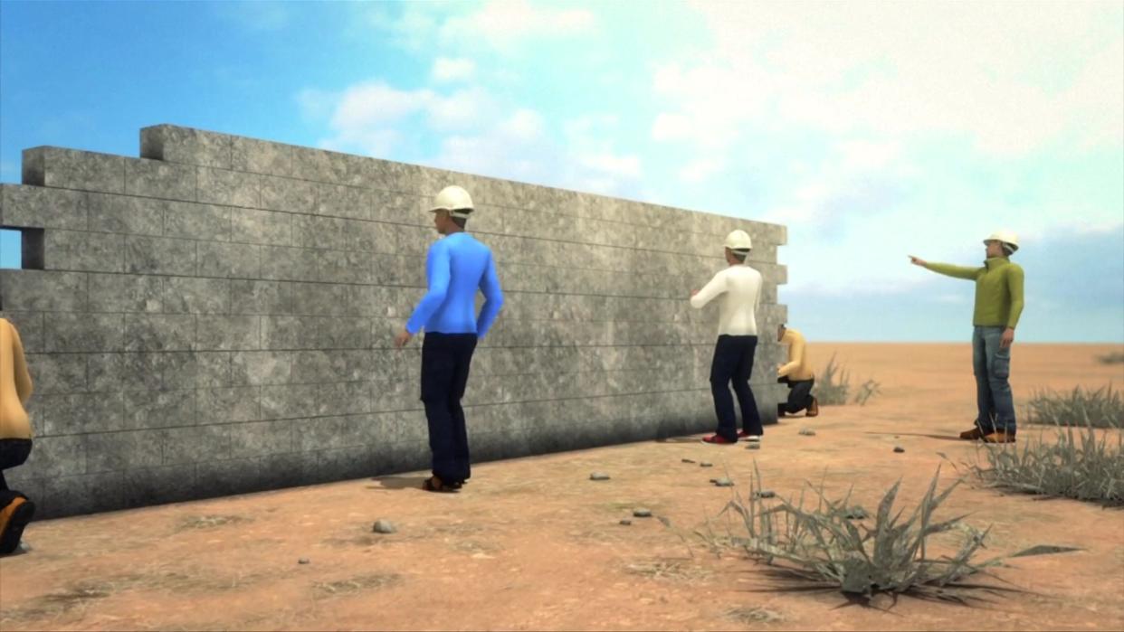How Donald Trump Would Build a Wall Along the Mexican Border