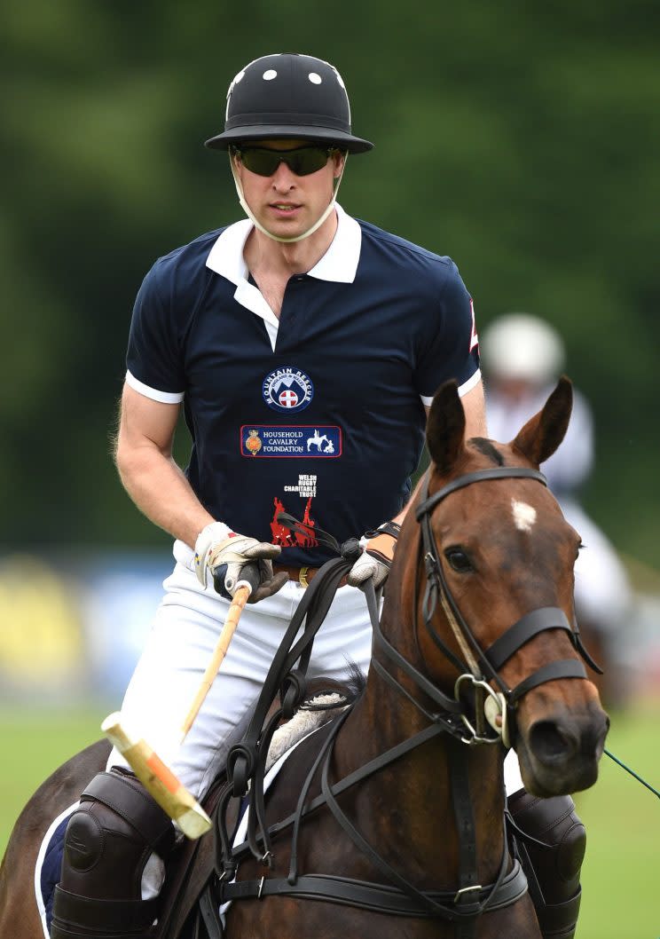 <i>Prince William is a keen polo player [Photo: PA]</i>