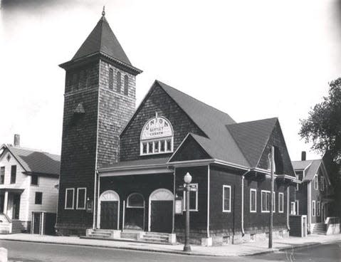 This edifice has been home to the Union Baptist Church since 1899. This is a photograph from 1952.

STANDARD-TIMES FILE