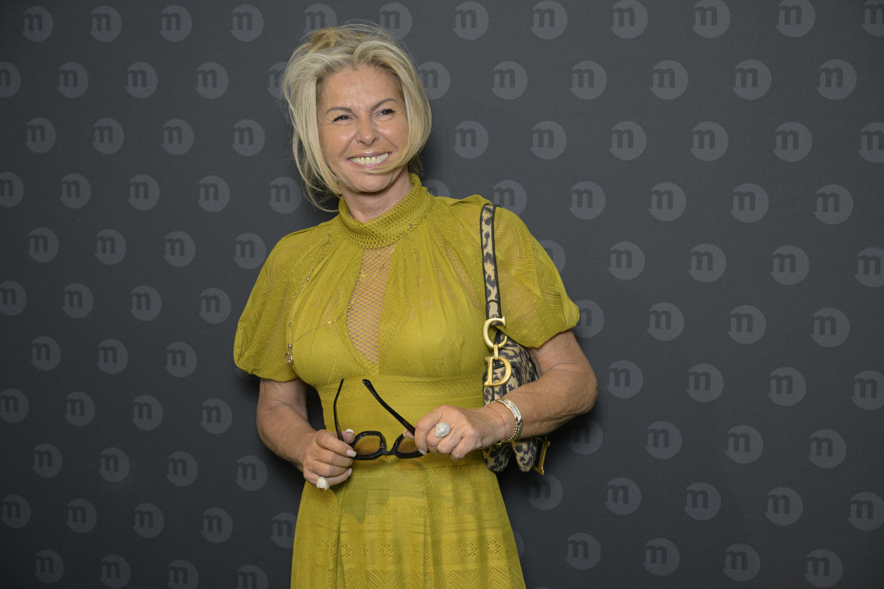 PARIS, FRANCE - JULY 07: Caroline Margeridon attends the Istituto Marangoni Paris Fashion Show on July 07, 2023 in Paris, France. (Photo by Kristy Sparow/Getty Images for Istituto Marangoni)