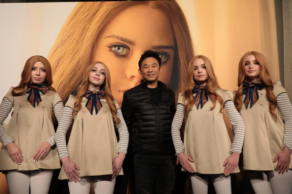 James Wan attends as <a href="https://deadline.com/tag/universal/" rel="nofollow noopener" target="_blank" data-ylk="slk:Universal;elm:context_link;itc:0;sec:content-canvas" class="link ">Universal</a> Pictures presents the M3GAN Premiere at the TLC Chinese Theater (photo: Alex J. Berliner/ABImages)