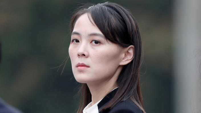 Kim Yo Jong, sister of North Korean leader Kim Jong Un.