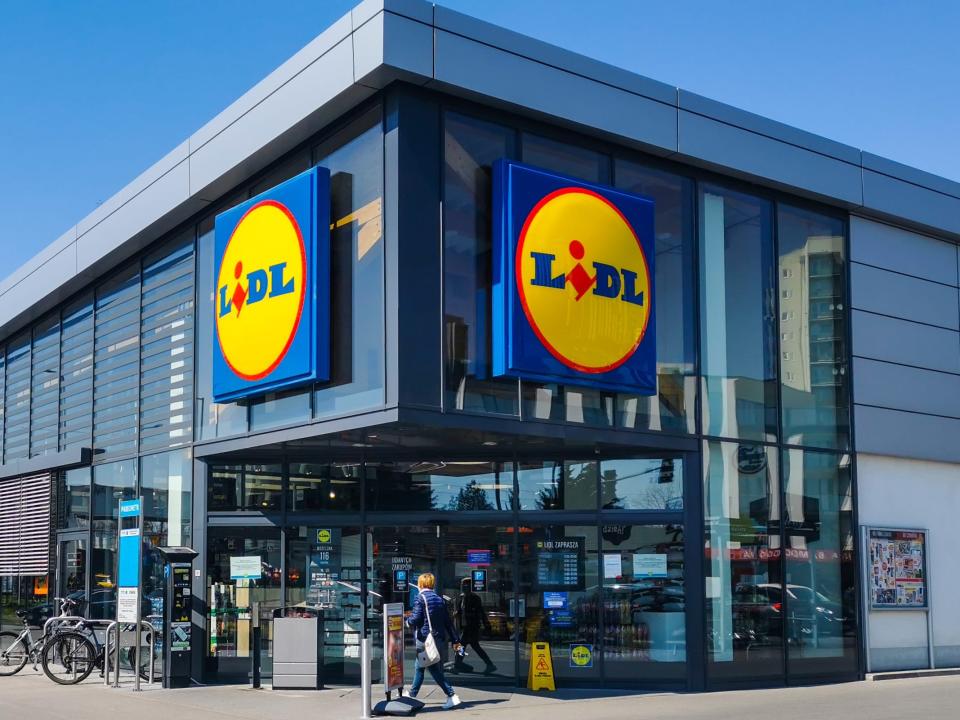 Lidl store in Poland