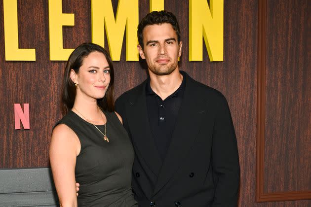 Kaya Scodelario and Theo James at the photocall for 