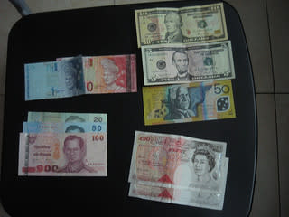 Different currencies