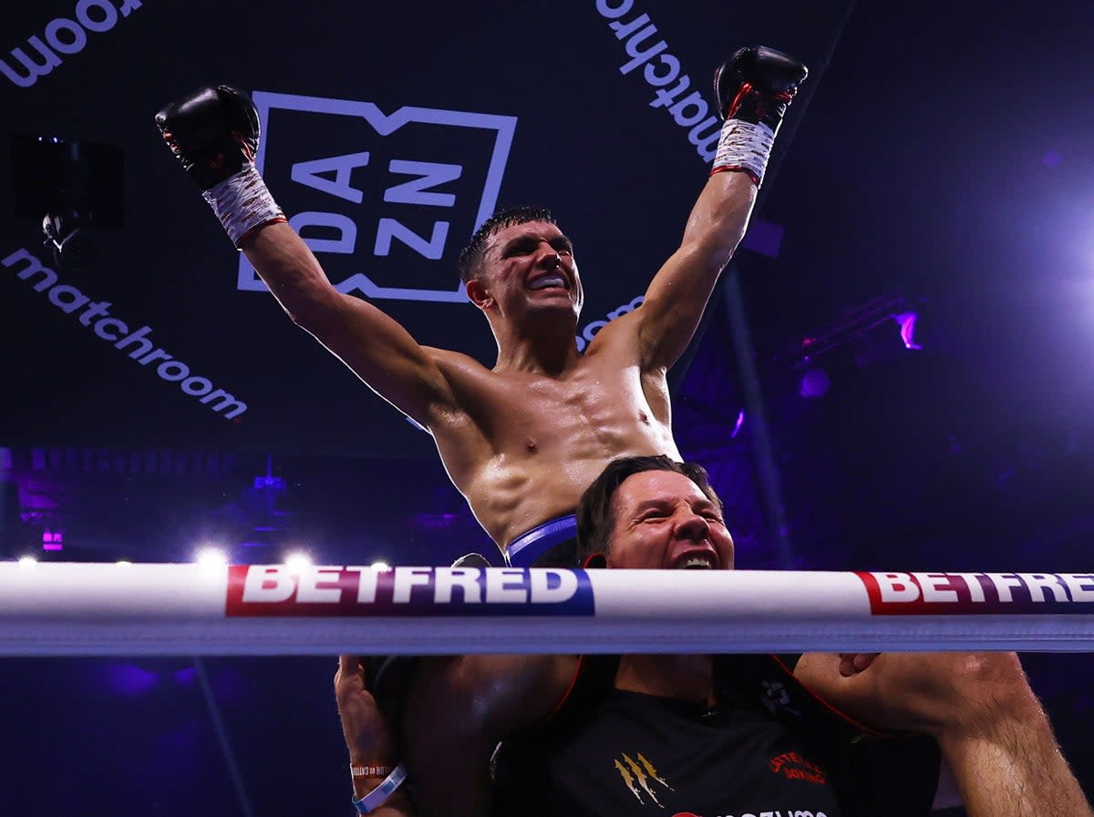 Revenge: Jack Catterall won on all three cards (Action Images via Reuters)