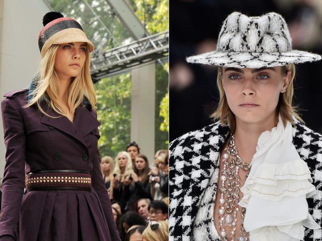 THEN AND NOW: What today's biggest supermodels looked like at their first  catwalk