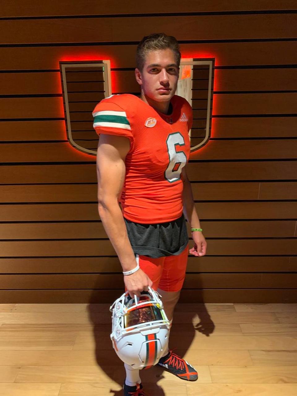 Jake Garcia visited the Miami Hurricanes twice in 2019. The four-star quarterback was the Canes’ top target at the position in the Class of 2021.