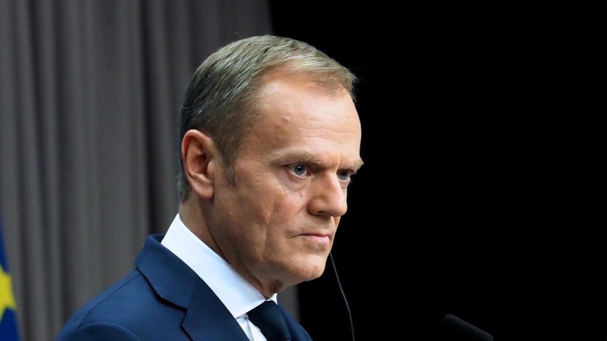 Ein Scheitern der Verhandlungen sei weiter durchaus möglich. Um eine «Katastrophe» zu verhindern, müssten nun alle Seiten verantwortlich handeln, schrieb Tusk auf Twitter. Foto: European Union