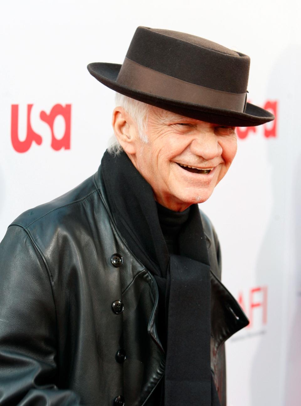 Actor Michael J. Pollard arrives at the 36th AFI Life Achievement Award tribute to Warren Beatty held at the Kodak Theatre on June 11, 2008 in Hollywood, California.