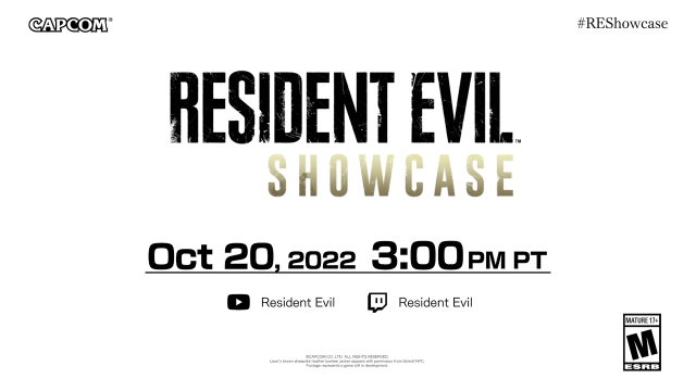 Resident Evil Announcement Teased By Capcom On Twitter