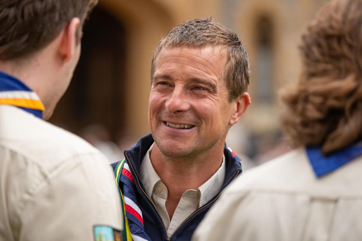 Bear Grylls OBE has given one Explorer Scout group in Wiltshire a special mention <i>(Image: Warminster Scout Group)</i>