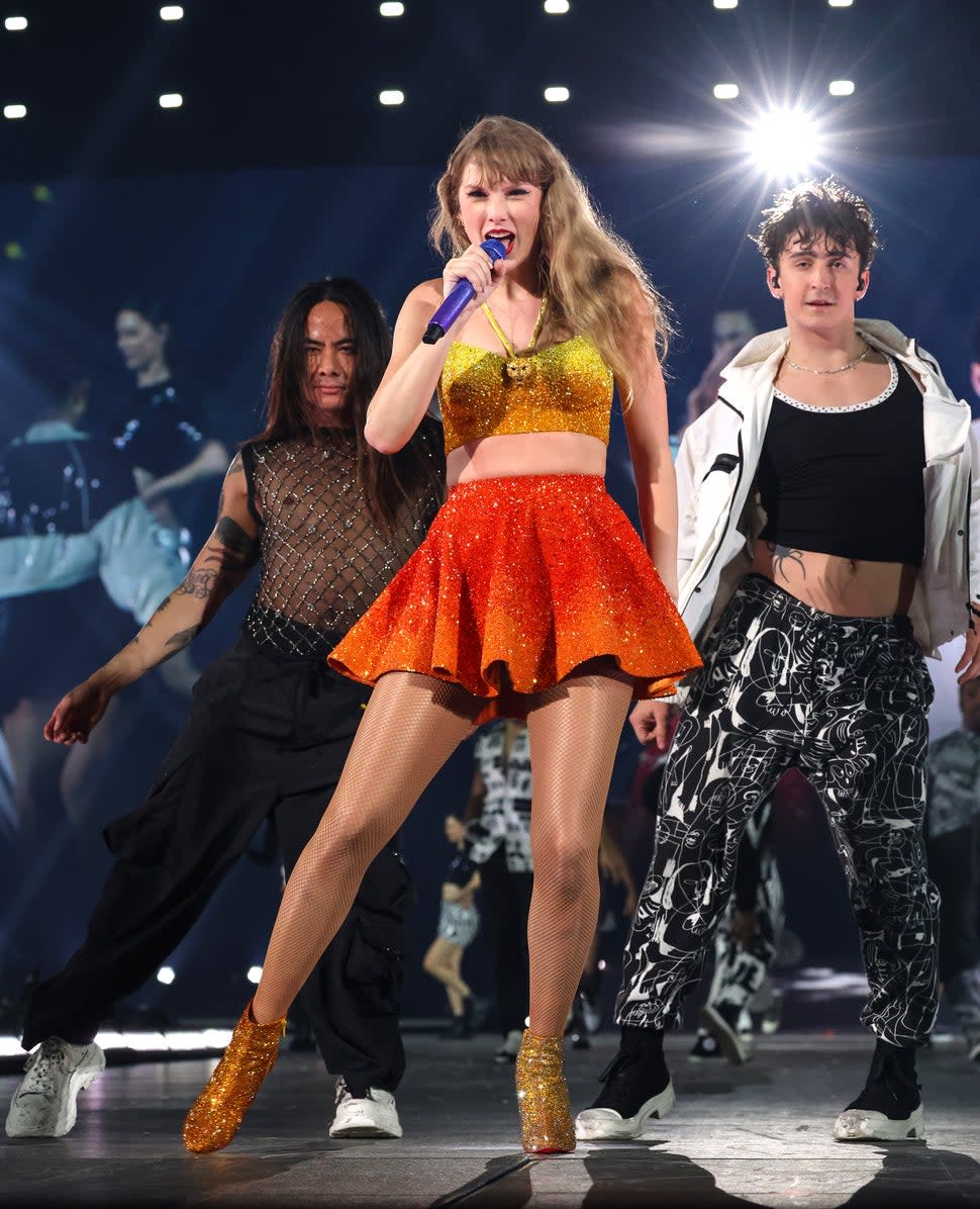 Taylor Swift performs onstage during night four of 