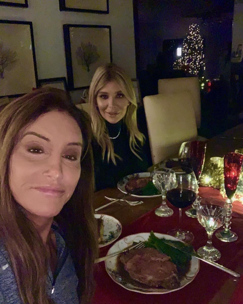CAITLYN JENNER AND SOPHIA HUTCHINS