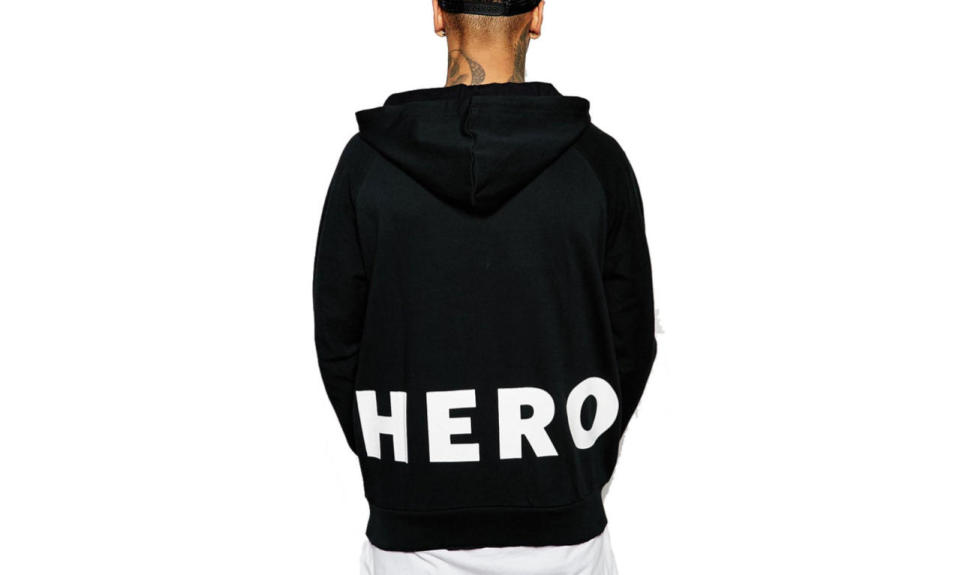 Hero’s Heroine Oversize Hoodie with Back Print