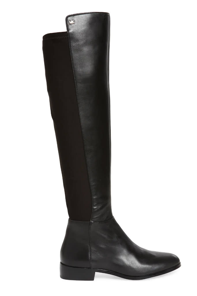 michael kors boots, black boot, over the knee boots