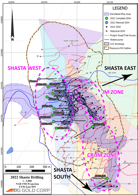 TDG Gold Corp., Monday, September 12, 2022, Press release picture