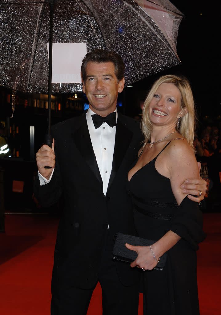 Pierce Brosnan paid tribute to his late daughter, Charlotte. (Photo: Yui Mok - PA Images/PA Images via Getty Images) 