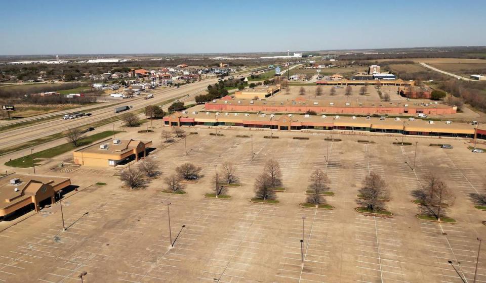 A mostly abandoned strip mall off of I-35 is being reborn as Eclipseboro Landing for the total solar eclipse on April 8. It will feature space for recreational vehicle campsites and a festival area.