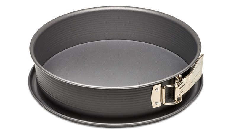 Empty springform pan