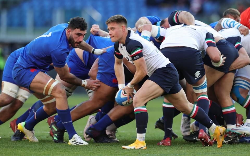 Italy against France - Italy vs Ireland, Six Nations 2023: What time is kick-off, what TV channel is it on and what is our prediction? - Getty Images/David Rogers