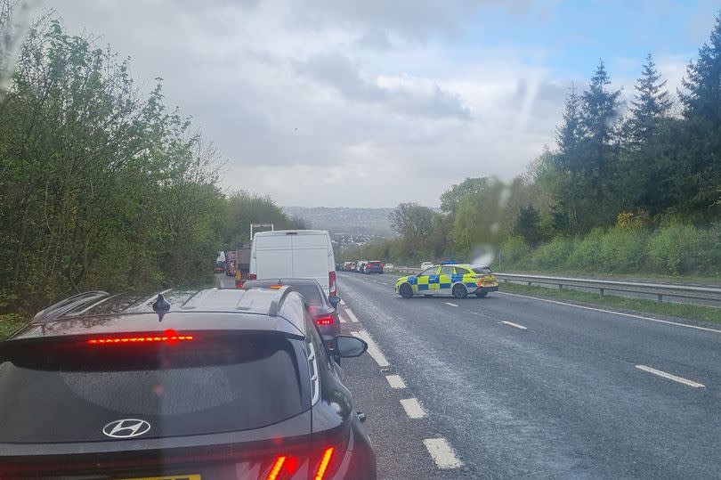 The A380 has been closed in both directions