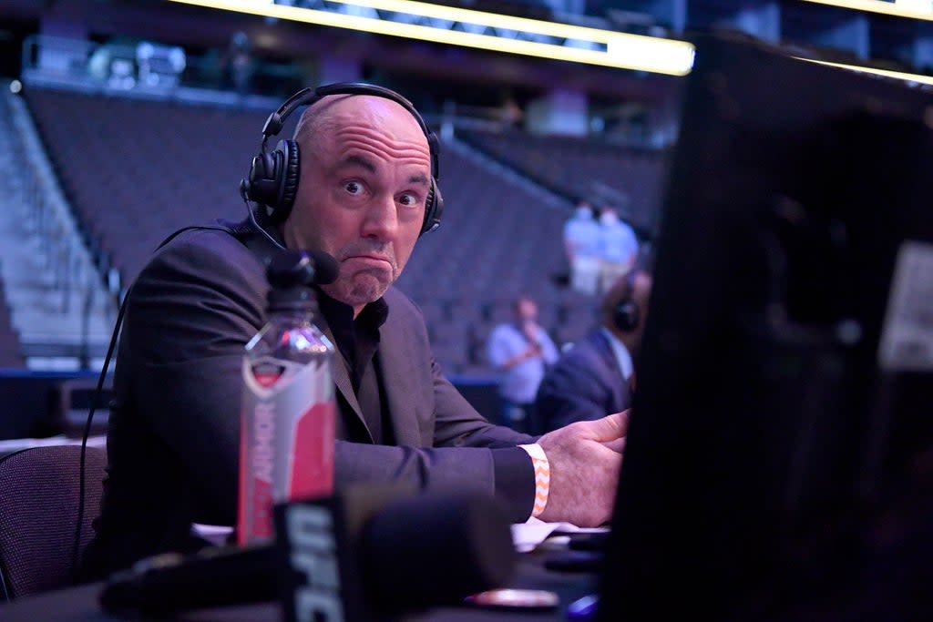 Comediante y podcaster Joe Rogan en 2020 (Douglas P.DeFelice/Getty Images)