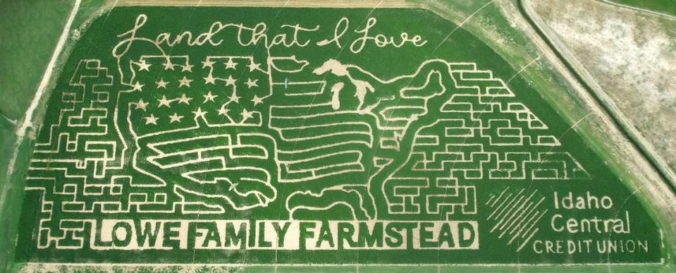 Lowe Family Farmstead taps into deep connections by celebrating “Land that I Love,” the theme for this year’s corn maze, which opens up Saturday, Sept. 16.