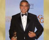 Gewinner <b>Bester Schauspieler — Drama</b>:<br><br> George Clooney - "The Descendants - Familie und andere Angelegenheiten"<br>