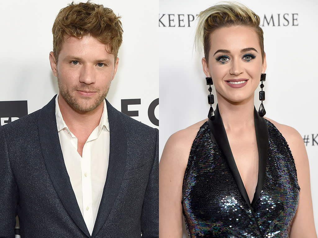 A Ryan Phillippe and Katy Perry romance is not happening. (Photos: Getty Images)