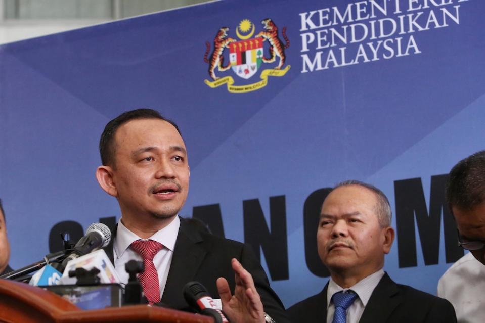 Maszlee Malik said Attorney General Tan Sri Tommy Thomas should resign if he is unable to follow the government’s national security policy. — Picture by Choo Choy May