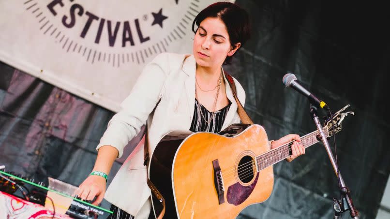 Becca Mancari with Bermuda Triangle Newport Folk Festival 2018 Ben Kaye The Greatest Part