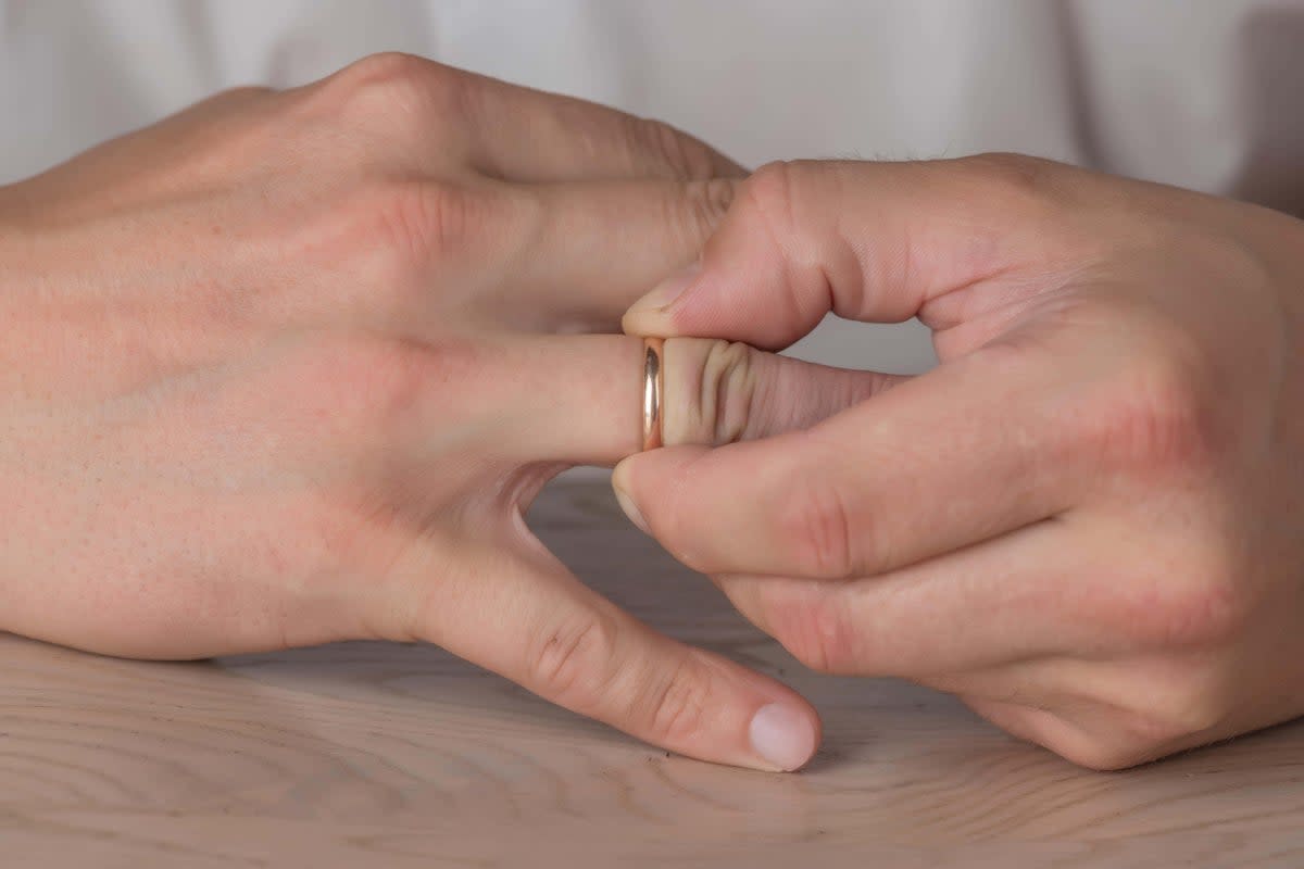 Some divorce specialists believe the cost of living crisis will push divorce numbers up, even after a decade-high number of applications between April-June.  (Rolandas Misius / Alamy / PA)