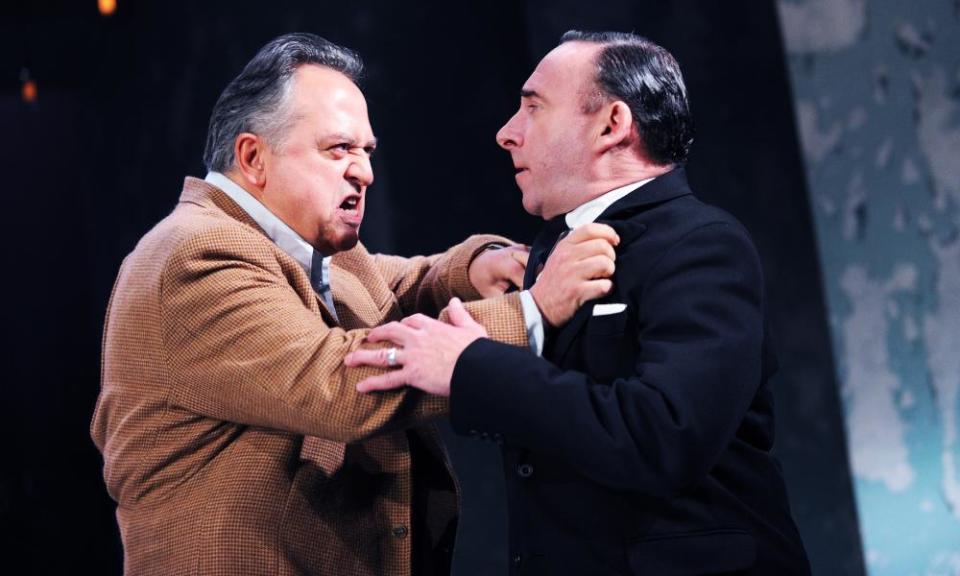 Stanley Townsend and Antony Sher in Broken Glass by Arthur Miller at the Vaudeville theatre, London, in 2011.