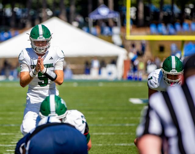 Christ School football's winning streak over rival Asheville