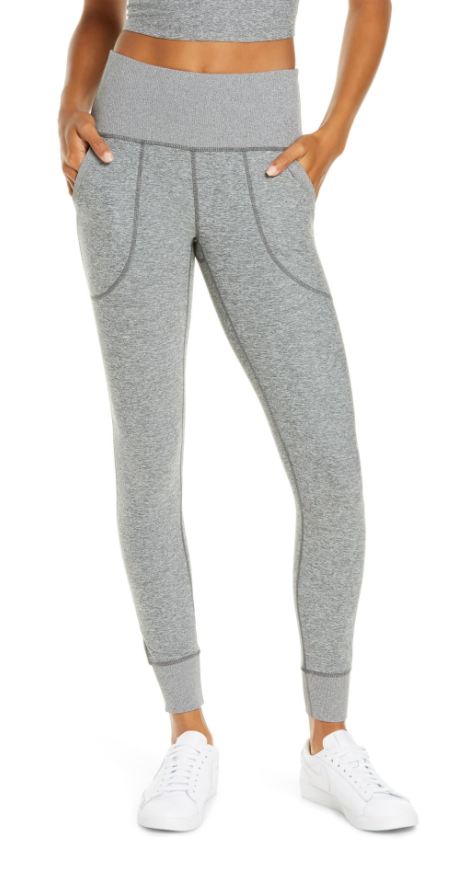 Zella Restore Soft Pocket Leggings in Grey Shade