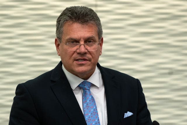 Maros Sefcovic 