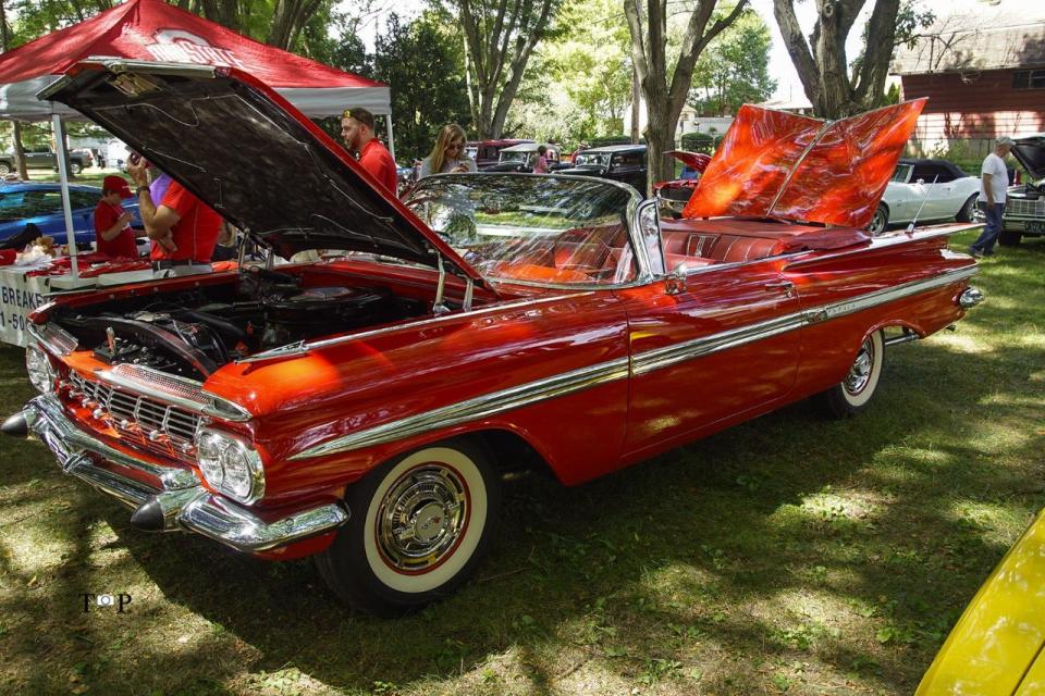 Into vintage cars? Check out the autos at the Reynoldsburg Tomato Festival