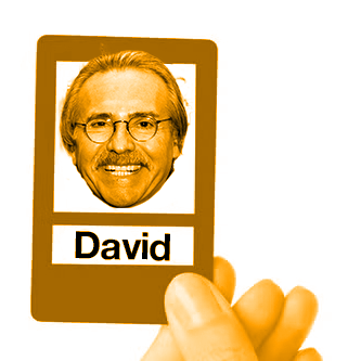 Guess Who gamecard but it's David. 