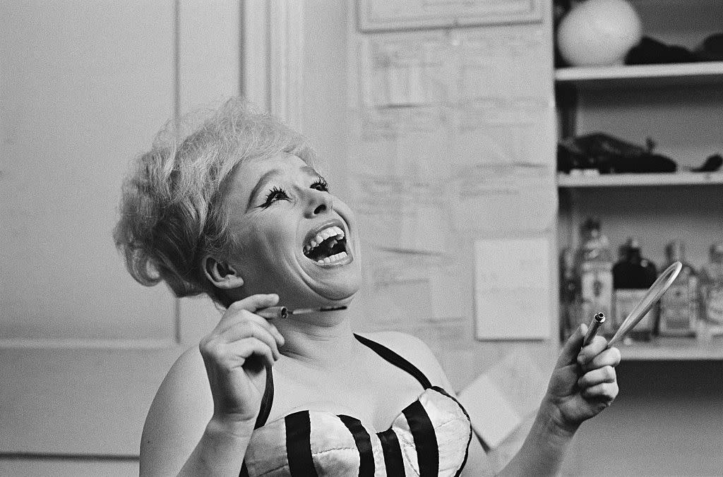 Tributes to Dame Barbara Windsor credit her sense of humour, picured in 1964. (Getty Images)