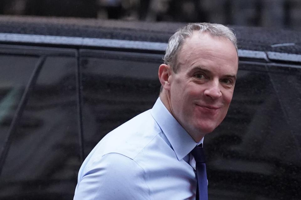 Deputy Prime Minister Dominic Raab has been accused of bullying civil servants (Stefan Rousseau/PA) (PA Wire)