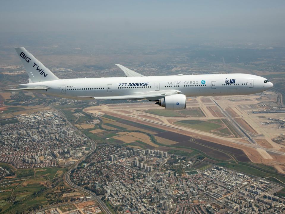 Israel Aerospace Industries Boeing 777-300ER "Big Twin" cargo plane