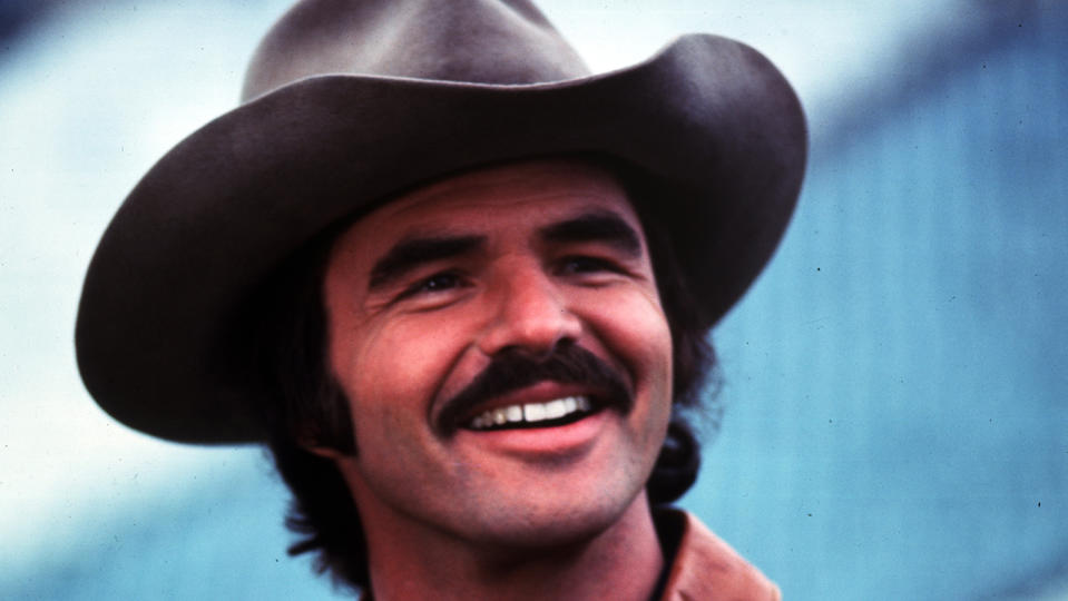 Burt Reynolds, who starred in over 70 films, is Alex Zane's movie idol